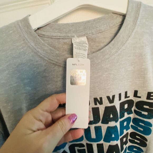 Nike Jacksonville Jaguars Shirt Mens Size 2XL Tshirt Tee Logo Stack NFL NWT - Picture 2 of 4